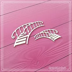 Чипборд "Торжество. Мостики", 3,2х6,1 см (СкрапМагия)
