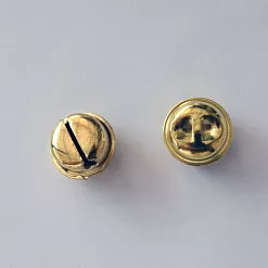 Бубенчик "Золотой", 2 см (Zlatka)