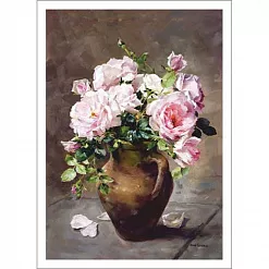 Тканевая карточка "Букетик. Самой милой" (ScrapMania)