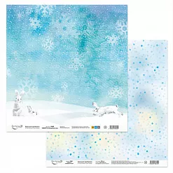 Набор бумаги 30х30 см "Снежный лес", 7 листов (Mr.Painter) Набор бумаги 30х30 см "Снежный лес", 7 листов (Mr.Painter)