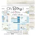 Набор бумаги 30х30 см "Oh, Boy!", 6 листов (CraftO'clock)