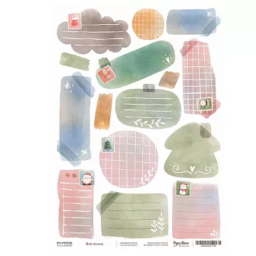 Бумага А4 "Верь в чудесам. Для вырезания. Шлю письма" (PaperHome)