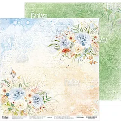 Бумага 30х30 см "Теплое море 1" (Fantasy)