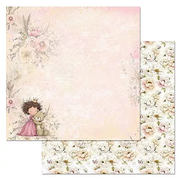 Бумага "Маленькая королева. Люби" (ScrapMania)