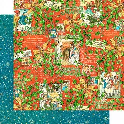 Бумага "Christmas magic. Merry memories" (Graphic 45)