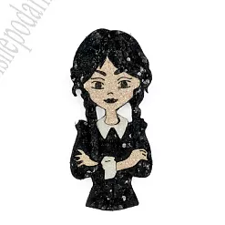 Украшение из ткани "Девочка 7", 2,3х5 см, 1 шт Украшение из ткани "Девочка 7", 2,3х5 см, 1 шт