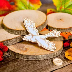 Чипборд "Кукушка", 4,5х3,5 см (WoodHome)