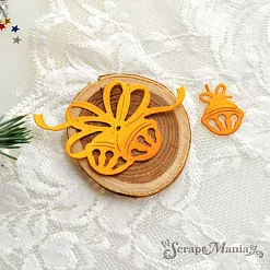 Нож "Бубенцы", 6,3х3,7 см (ScrapMania)