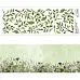 Лист с картинками 10х30 см "Летняя деревня. Листья" (ScrapMania)