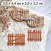 Нож "Деревенский забор", 3,6х5,2 см (ScrapMania)