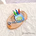 Нож "Школьная жизнь. Карандаши в банке", 2,8х3 см (ScrapMania)