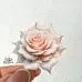 Набор высечек из ткани "Утренняя роза", 27 шт (RozeFlowers)
