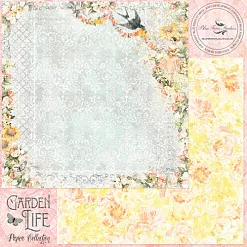 Бумага "Garden life. Merriment" (Blue Fern)