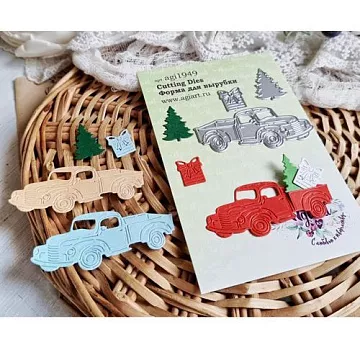 Нож "Грузовик с подарками", 7х3 см (AgiArt)