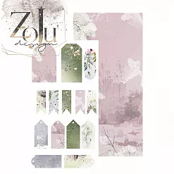 Бумага 15х30 см "Forest dream" (Zoju)