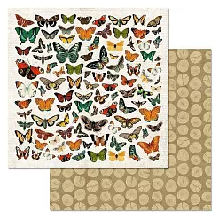 Набор бумаги 20х20 см "Заповедник", 12 листов (ScrapMania) Набор бумаги 20х20 см "Заповедник", 12 листов (ScrapMania)