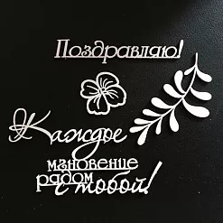 Набор украшений из чибпорда "Мгновение" (Fleur-design)