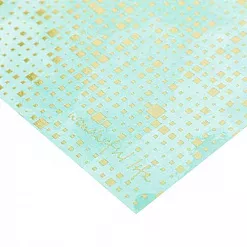 Бумага с фольгированием 15х15 см "Великолепная жизнь" (АртУзор)