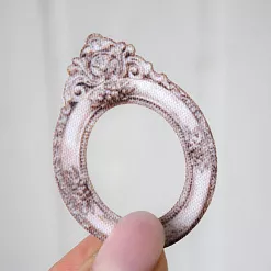 Набор высечек из ткани "Барокко", 44 шт (RozeFlowers)