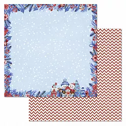 Бумага "Снеговички. Семейка" (ScrapMania)