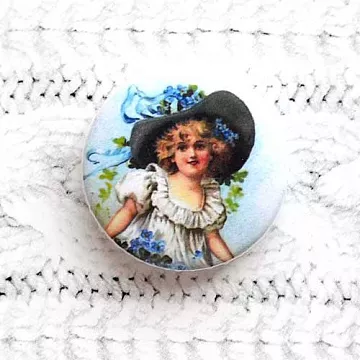 Фишка "Дети. В новой шляпке" (Scrapmania)