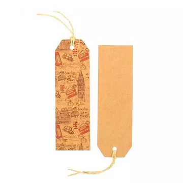 Набор тегов "Крафт. Париж и Лондон"