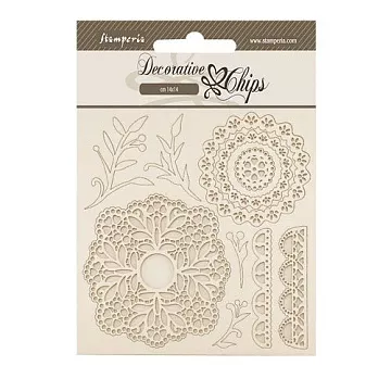 Чипборд "Timeless. Lace", 14х14 см (Stamperia)