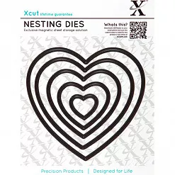 Набор ножей для вырубки "Сердечки" (DoCrafts)