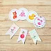 Набор высечек из бумаги "Кудряшка" (ScrapMania)