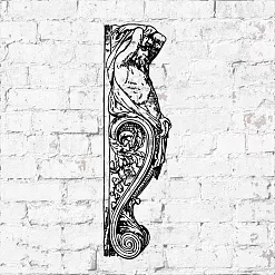 Штамп "Колонна. Атлант", 2х7 см (Креатив)