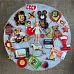 Набор высечек из ткани "СССР", 29 шт (ScrapMania) Набор высечек из ткани "СССР", 29 шт (ScrapMania)