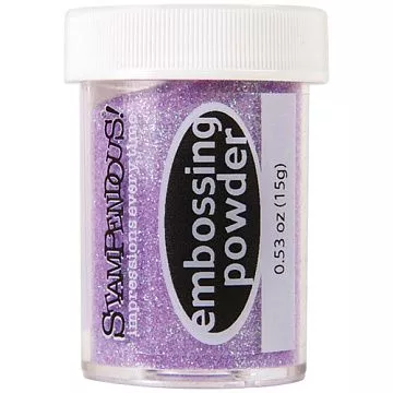 Пудра для эмбоссинга "Clear. Spring sparkle lavander" (Stampendous)