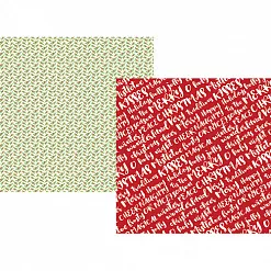 Бумага "Very merry. Happy holidays" (Simple Stories)