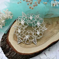 Украшение из чипборда "Ботаника 547" (Fantasy)