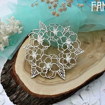 Украшение из чипборда "Ботаника 547" (Fantasy)