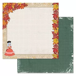 Набор бумаги 20х20 см "Буратино", 6 листов (ScrapMania)