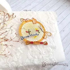 Нож "Рукоделие. Вышивка", 7,2х7,2 см (ScrapMania)