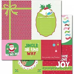 Бумага "Карточки. Хо-хо-хо" (Kaiser) Бумага "Карточки. Хо-хо-хо" (Kaiser)