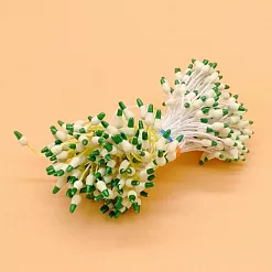 Набор тычинок "Двухцветные. Желто-зеленые", 150 шт (Китай)