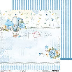 Набор бумаги 30х30 см "Oh, Boy!", 6 листов (CraftO'clock)