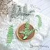 Нож "Остролодочник. Листья", 5х6,8 см (ScrapMania)