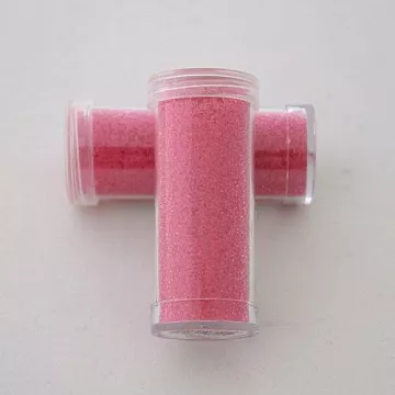 Микробисер, цвет красно-розовое стекло, 30 г (Zlatka)