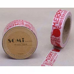 Бумажный скотч "Счастливого рождества" (MyLovelyHobby) Бумажный скотч "Счастливого рождества" (MyLovelyHobby)