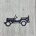 Нож "Военный джип", 6,7х3,2 см (ArtScrap) Нож "Военный джип", 6,7х3,2 см (ArtScrap)