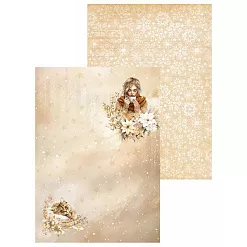 Набор бумаги А4 "Зимний уют", 9 листов (CraftStory)