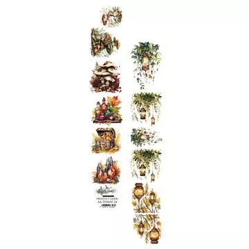 Бумага 6х30 см "Tales of Moss and Fern 4" (Alchemy of Art)