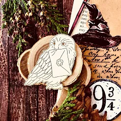 Чипборд "Букля", 4,7х5,3 см (WoodHome)