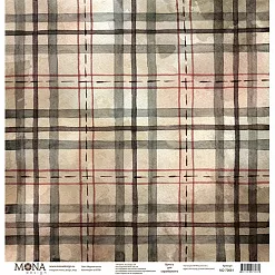 Набор бумаги 30х30 см "Hipster", 12 листов (MonaDesign)