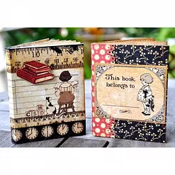 Набор бумаги 30х30 см "ABC primer. Букварь", 24 листа (Graphic 45)