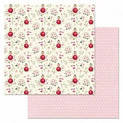 Бумага "Кудряшка. Неваляшки" (ScrapMania) Бумага "Кудряшка. Неваляшки" (ScrapMania)